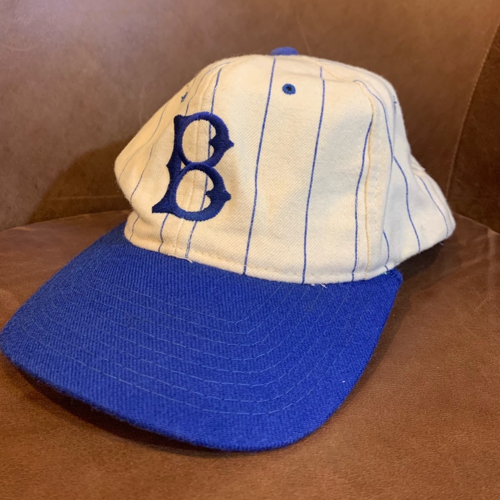 Vintage Brooklyn Dodgers Pinstripe Hat